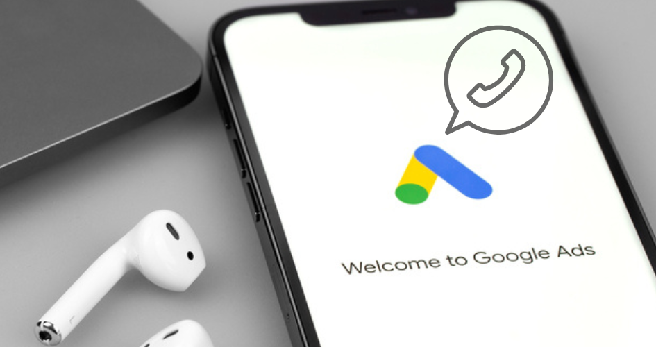 Extensão de WhatsApp no Google Ads