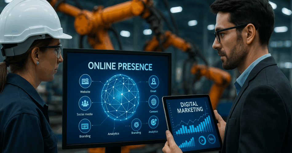 diferença entre presença digital e marketing digital