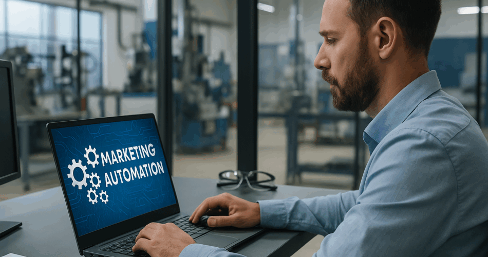 automação de marketing para indústrias