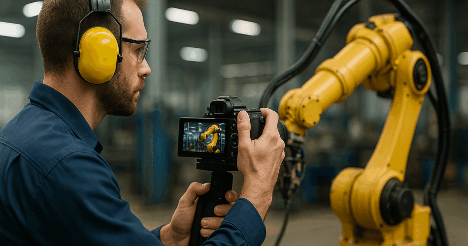 vídeos técnicos industriais
