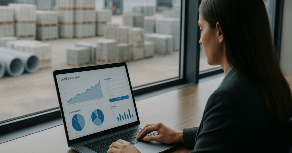 geração de leads na construção civil