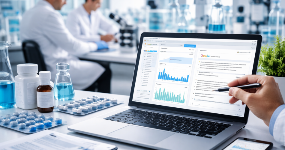 Google Ads para indústria farmacêutica