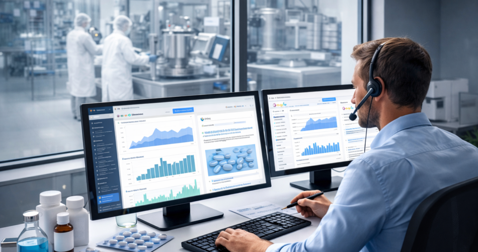 tráfego pago para indústria farmacêutica