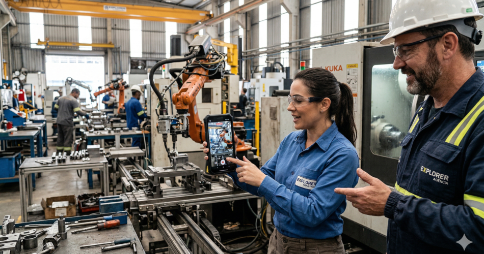 instagram para fábricas e indústrias