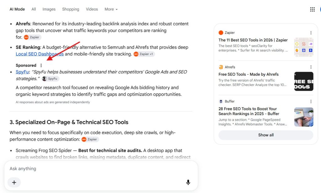 O Google está mudando a forma como os anúncios aparecem nas buscas com IA